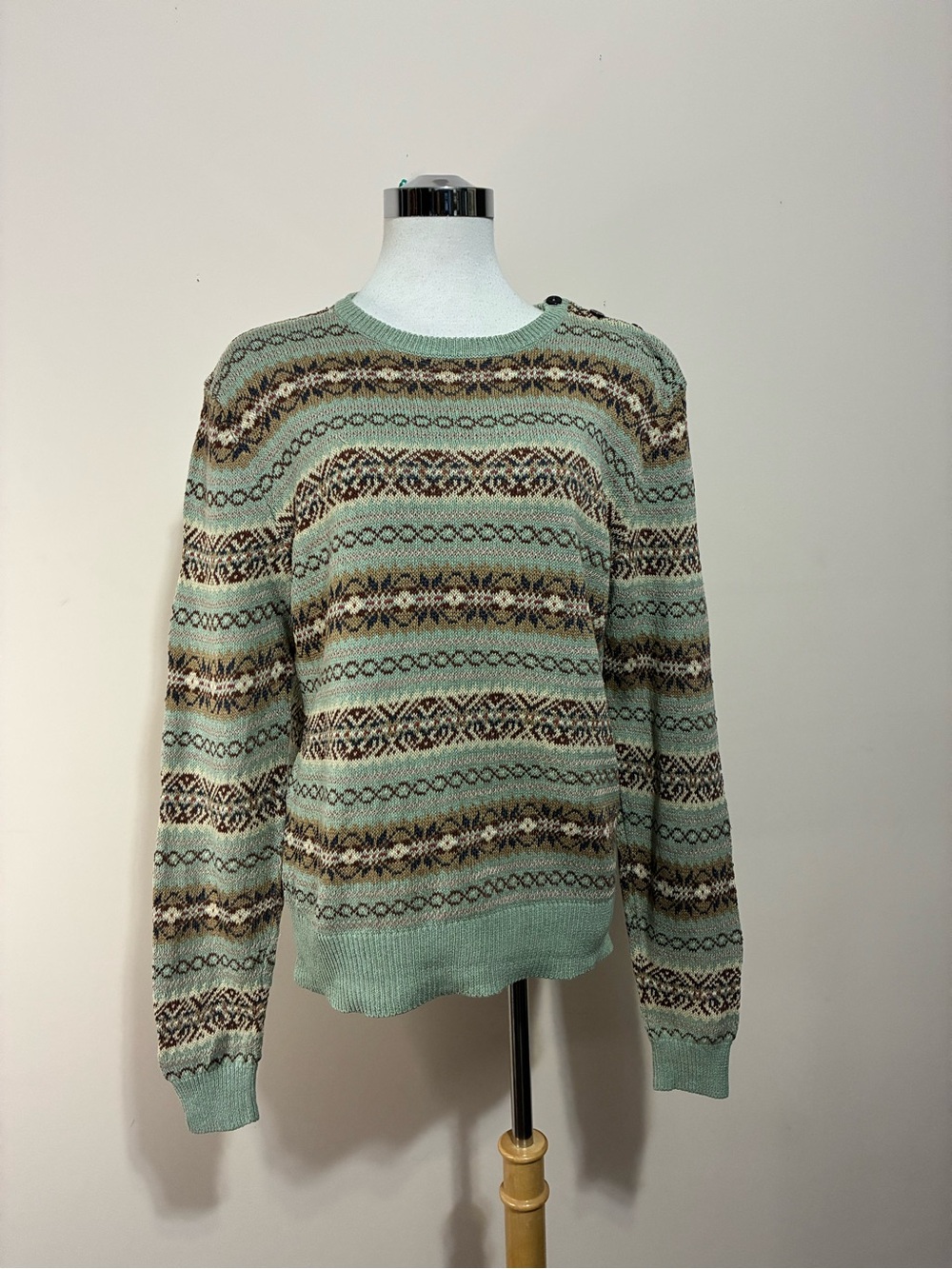 Polo by Ralph Lauren Classic Fair Isle Crewneck Sweater